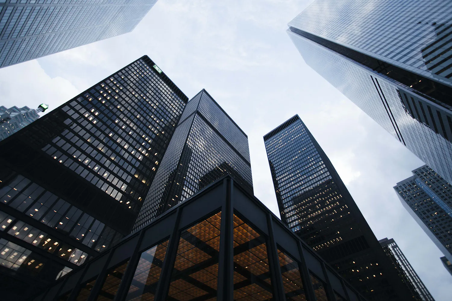 Glass towers rising — the scale MAUA clients build toward